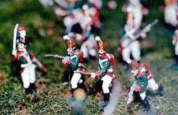Grenadiers of the Pavlovsky regiment at Kliastitsy