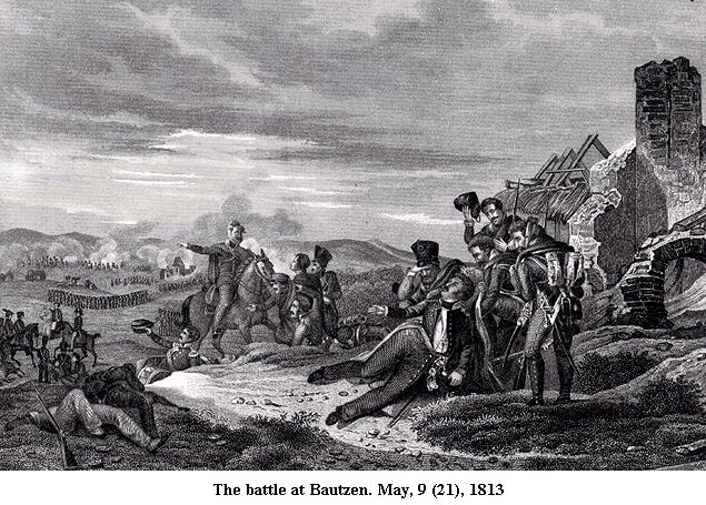 The battle at Bautzen. May, 9 (21), 1813