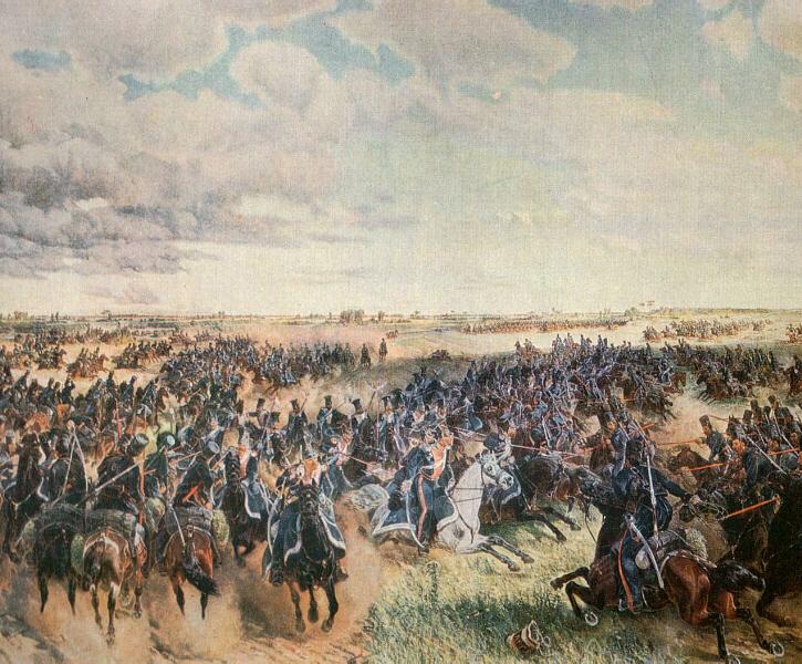 The Action of General Platov's Cossacks At the Villages Of Karelichi and Mir on June,28,1812