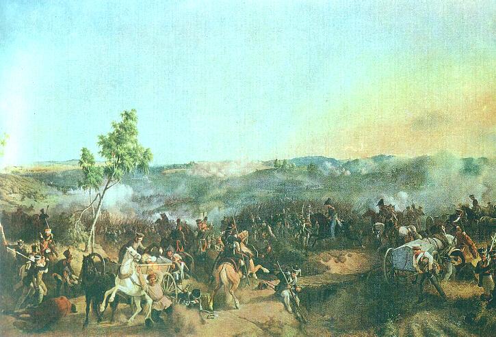 The Battle At Valutina Hill, August, 7, 1812