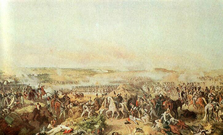 The Borodino Battle by Hess