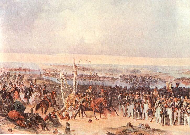 The Leib-Guards Izmailovsky Regiment In The Borodino Battle