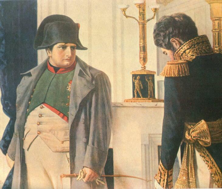 Napoleon and Lauriston 