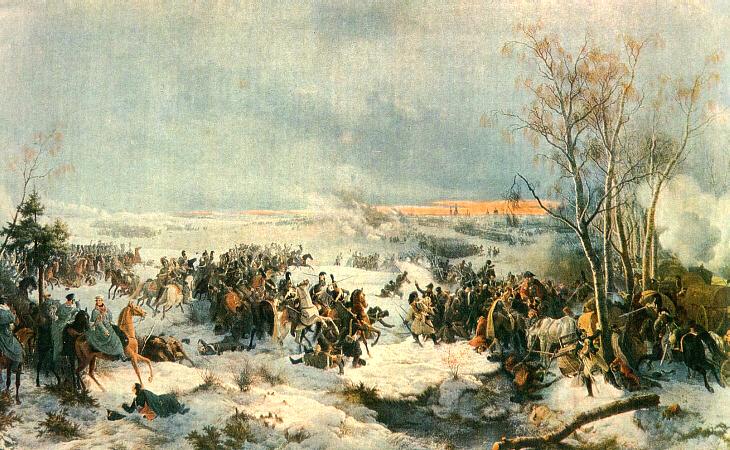 The Battle at Krasny. November,5,1812 