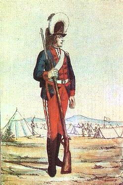 Grenadier of an Infantry regiment