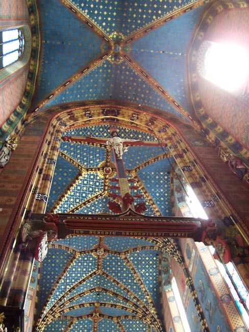 Inside the Mariacki Church