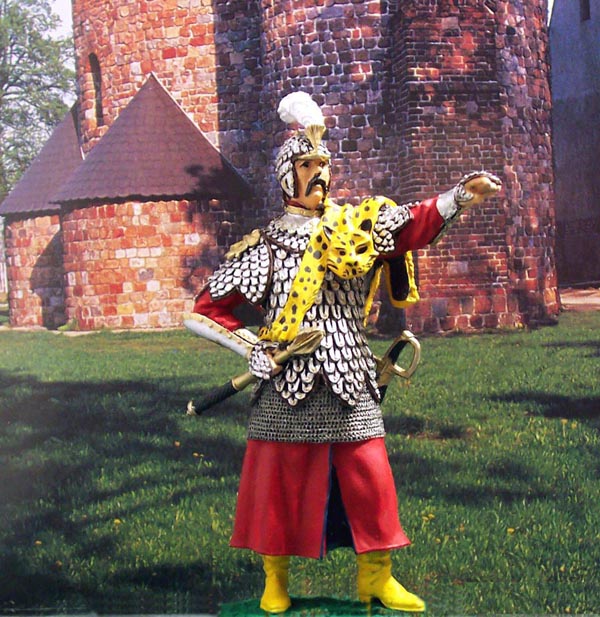Officer of Polish Winged Hussars