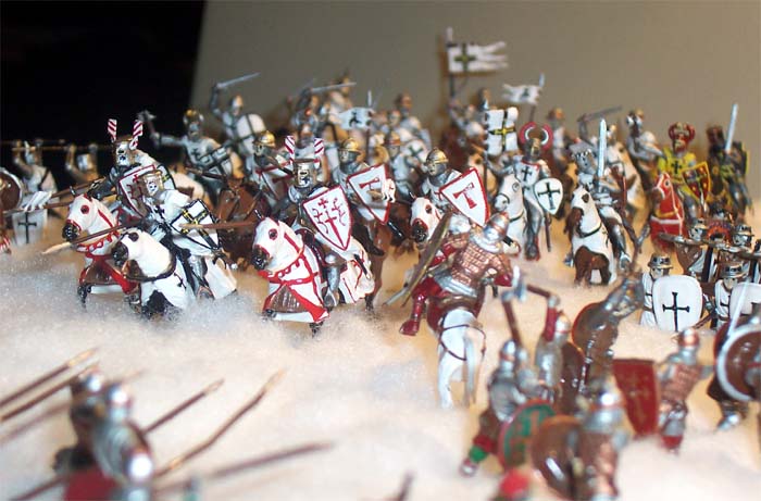 Teutonical knights charging