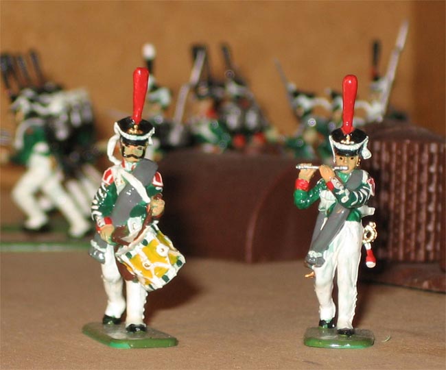 Russian Line Infantry. Musicians